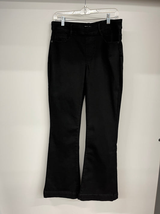 Tribal Audrey Pull On Flare Jeans Black 58600-5100-0002