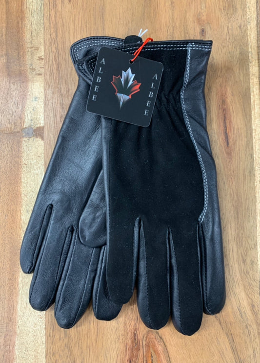 Albee Suede Gloves Black 5983