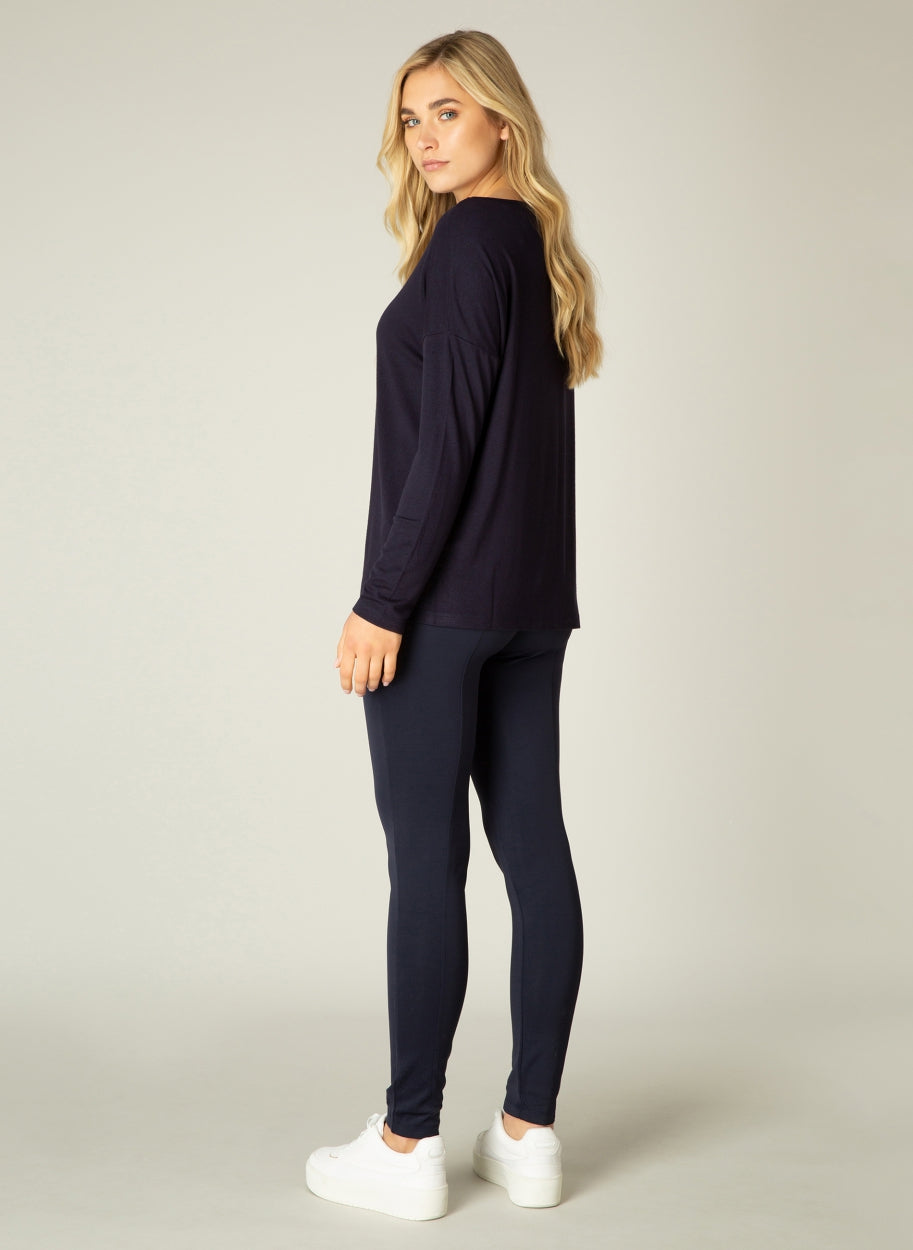 Base Level Yessi Top Dark Blue 6000022