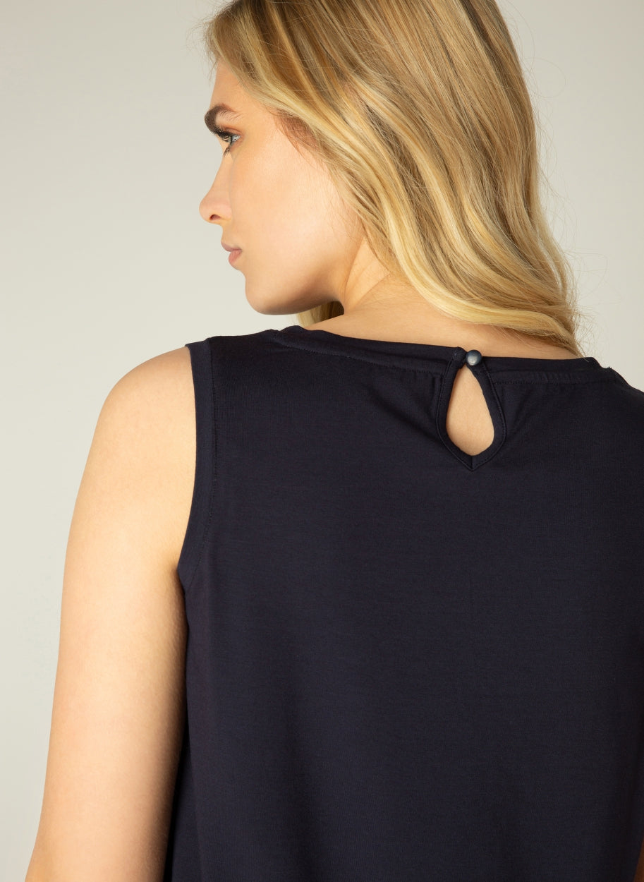 Base Level Yasmin Top Dark Blue 6000032