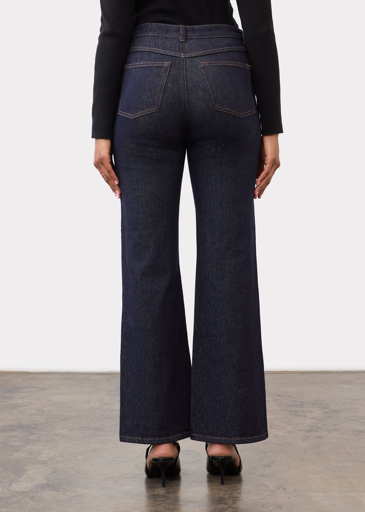 FDJ Suzanne Wide Boot Leg Jeans Forever Blue 6869120