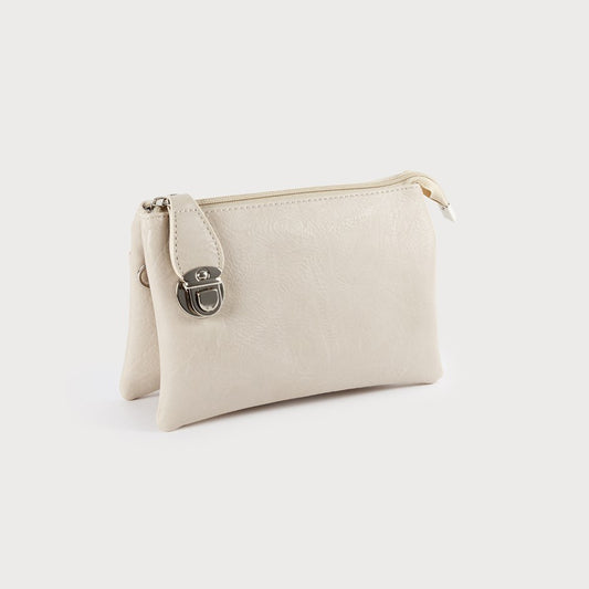 Caracol XBody Bag Multi Pocket Cream 7012-E-CRM