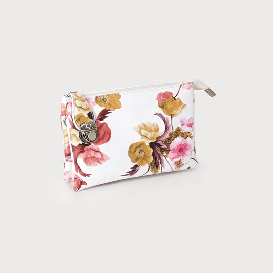 Caracol XBody Bag Multi Pocket Floral Blush 7012-FLW-BLH