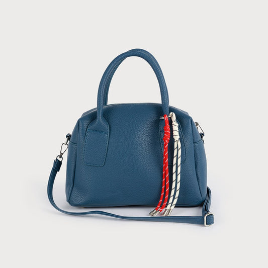 Caracol Bowling Bag w/Nautical Cord Blue 7187-BLU