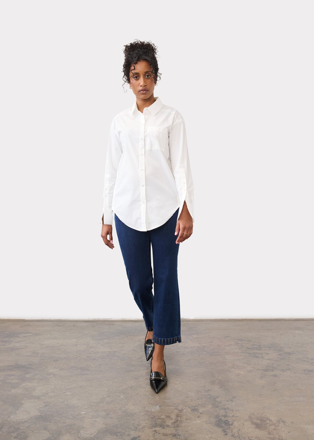 FDJ Long Sleeve Shirt Ivory 7481623