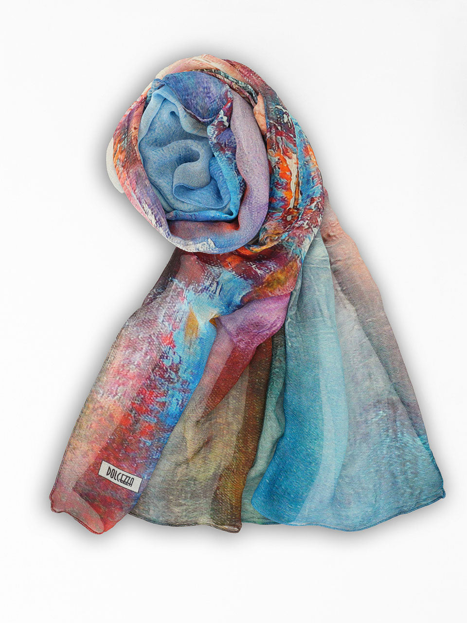 Dolcezza Woven Scarf - Annette Schmucker "The Blue City" 75911