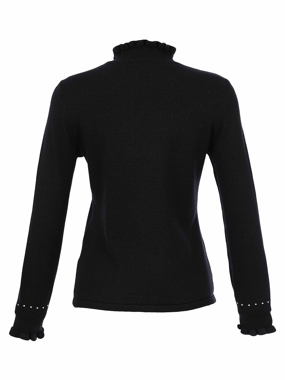 Dolcezza Knit Pullover Sweater Black 76300