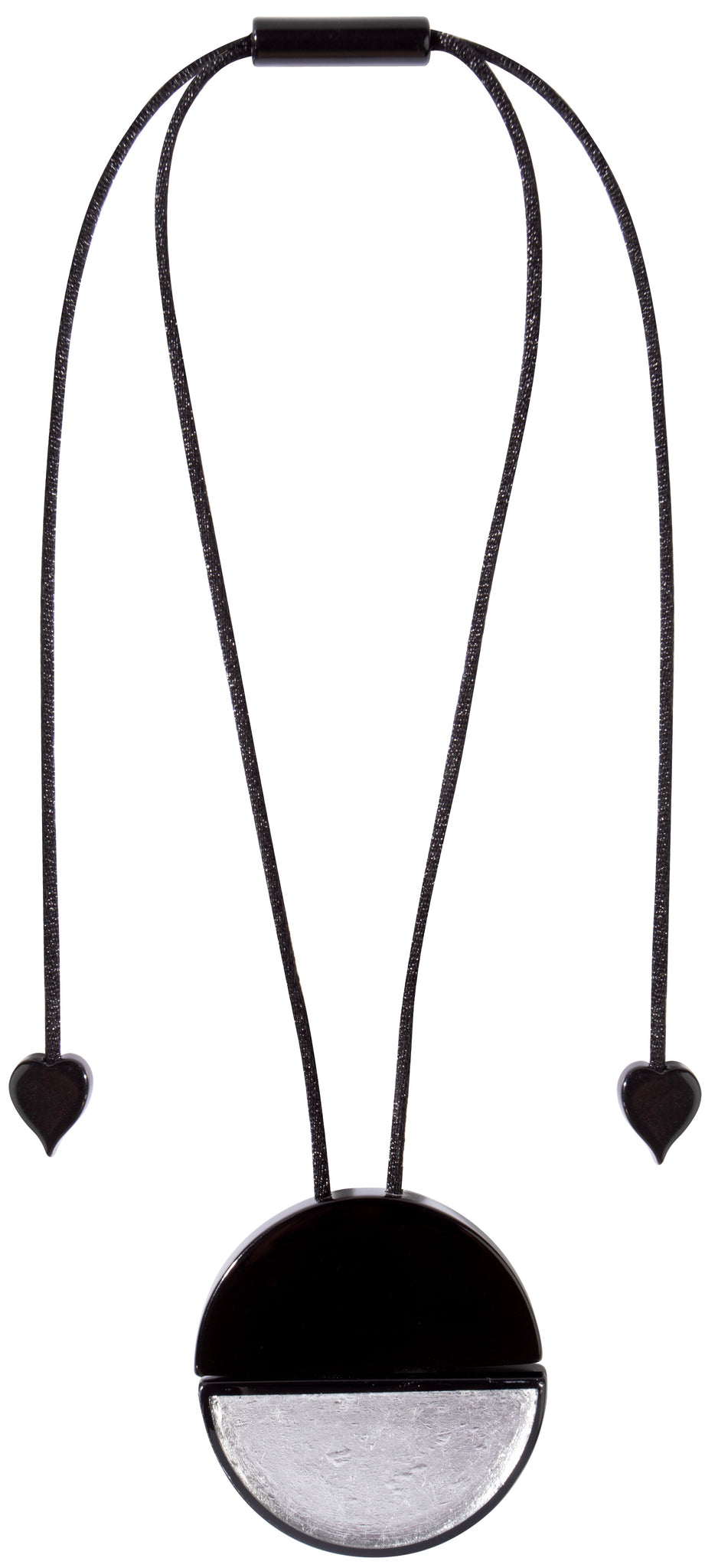 Zsiska Radiance 2-Bead Pendant Silver Foil 8000201SF01Q00