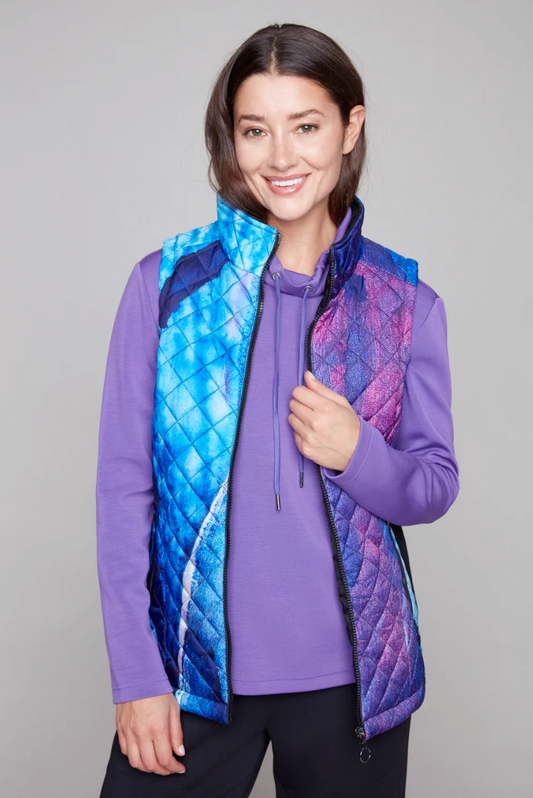 Claire Desjardins Woven Vest "Out of Breath" 92317
