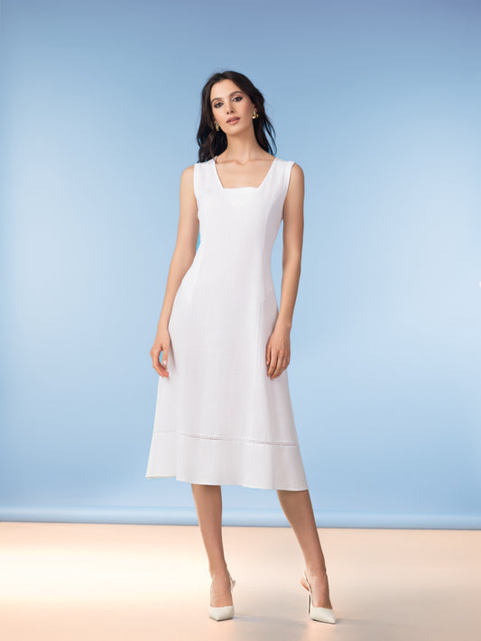 Alison Sheri Dress White A47082