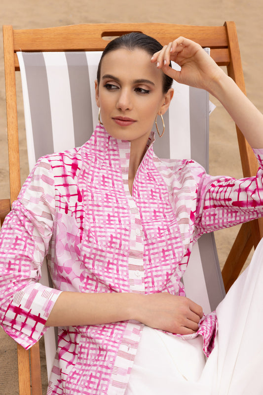 Alison Sheri Blouse Fuchsia A47175