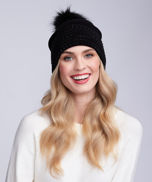 Pia Rossini Adalyn Hat Black ADA02080