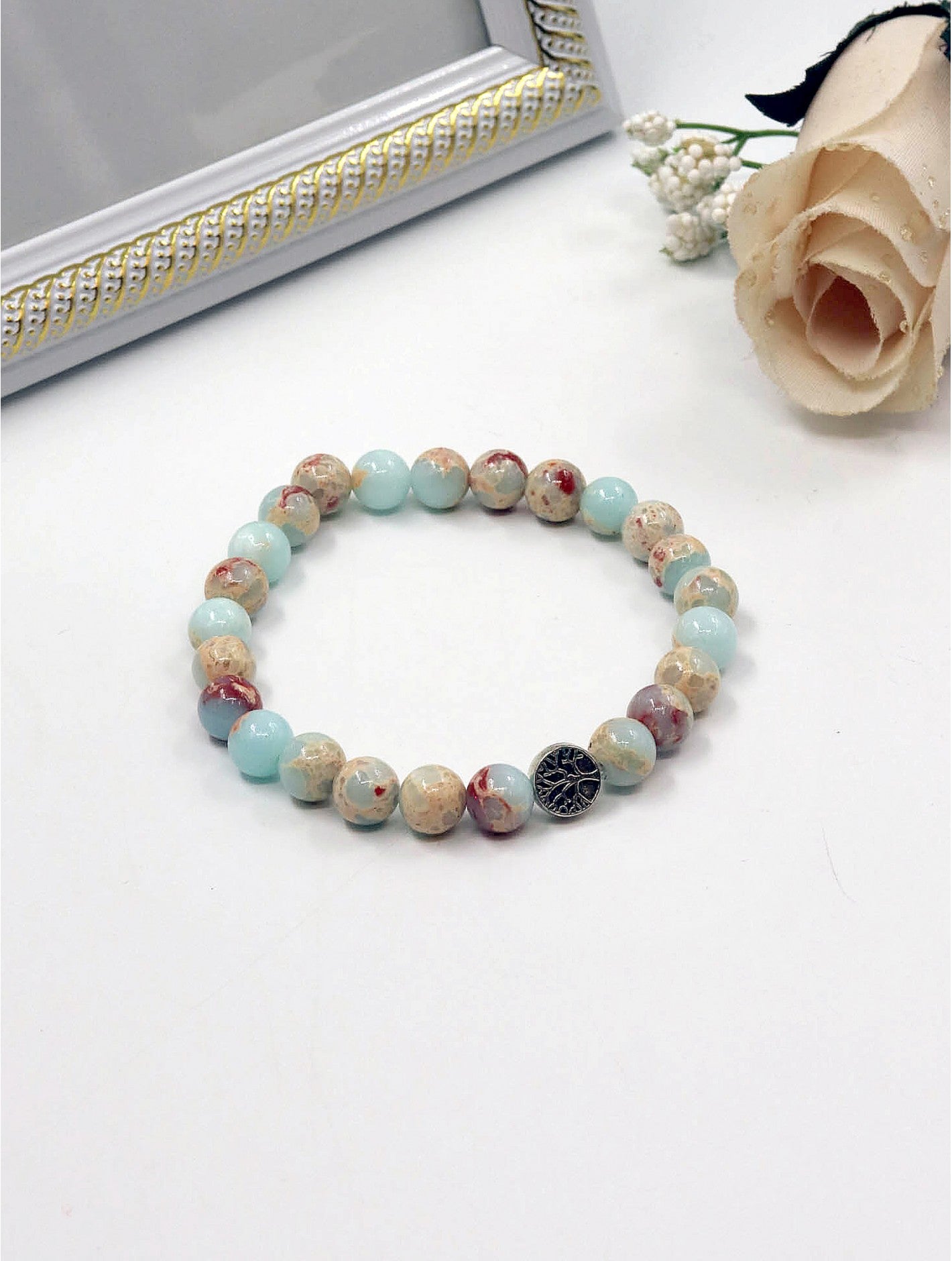 Cherie Bliss Larderite Blessing Bead Bracelet With Gift Box BR1235-02
