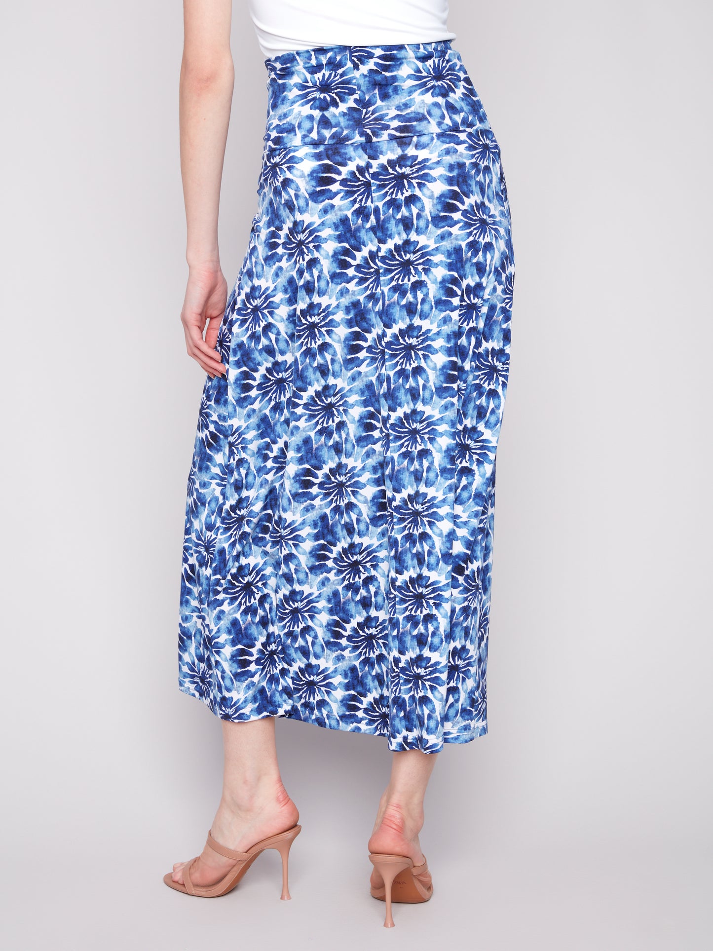 Charlie B Printed Convertible Skirt/Dress with Removable Straps Lily C7080P-818B-P870