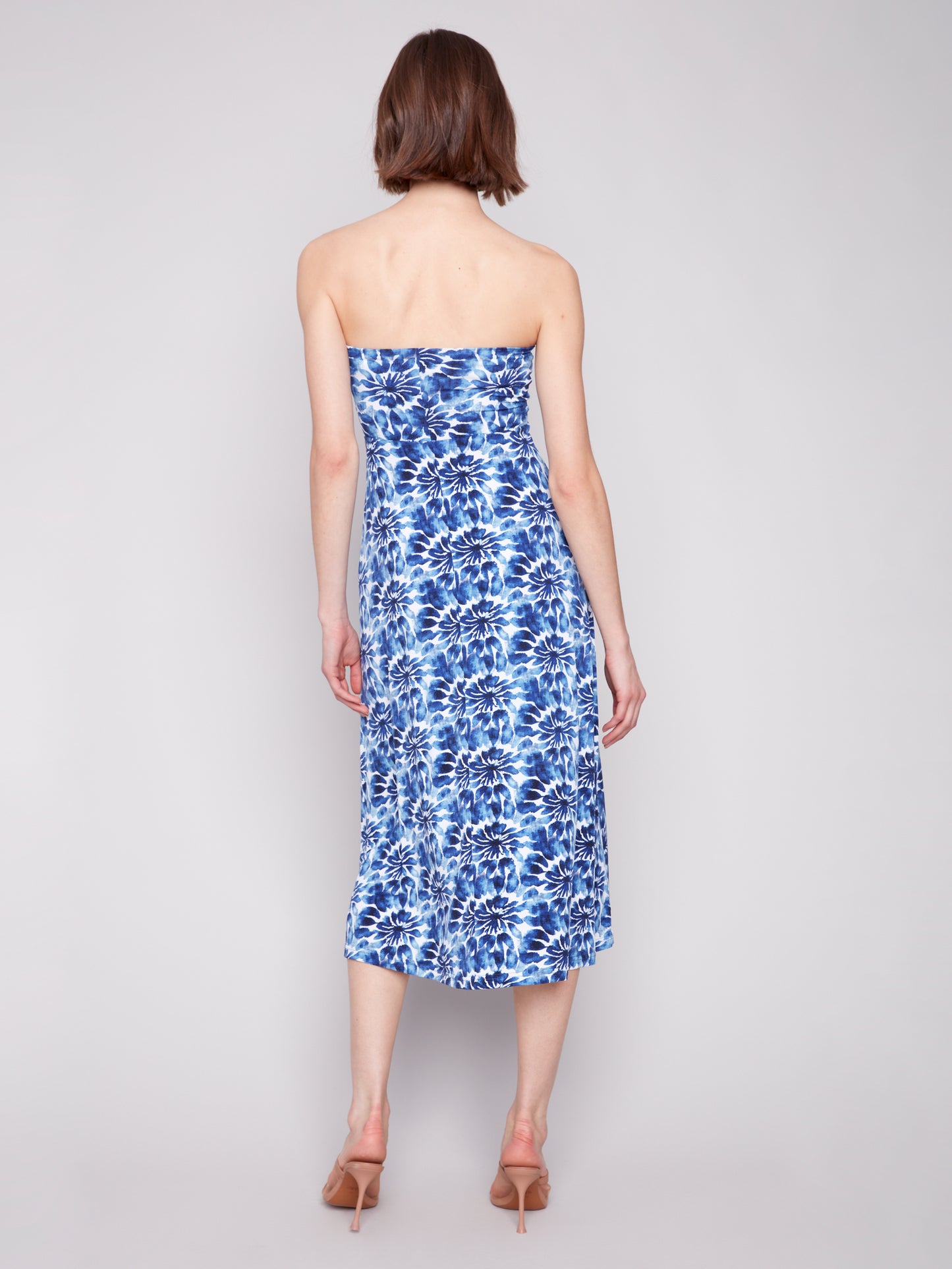 Charlie B Printed Convertible Skirt/Dress with Removable Straps Lily C7080P-818B-P870