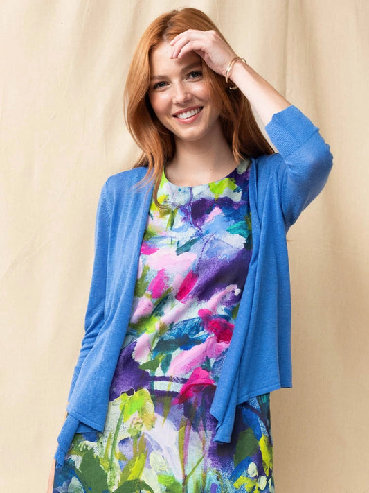Claire Desjardins Cardigan Blue CS-45136