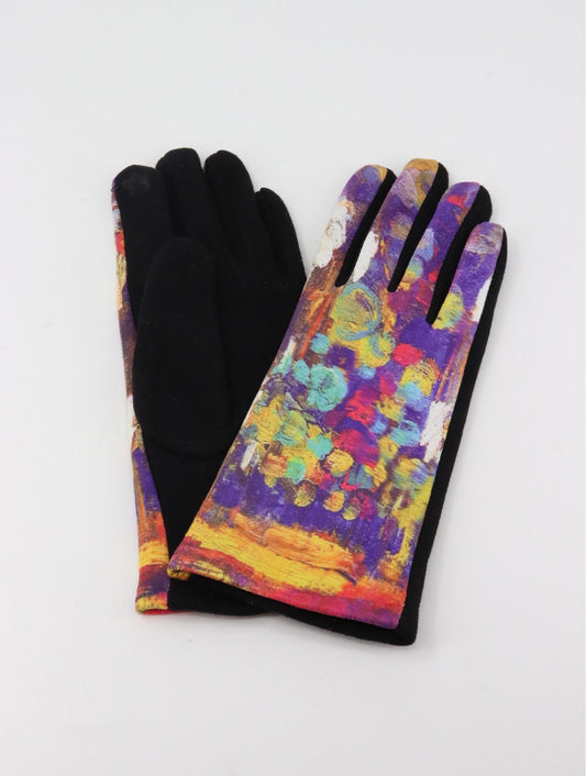 Cherie Bliss Oil Painting Design Touch Screen Gloves GL127517