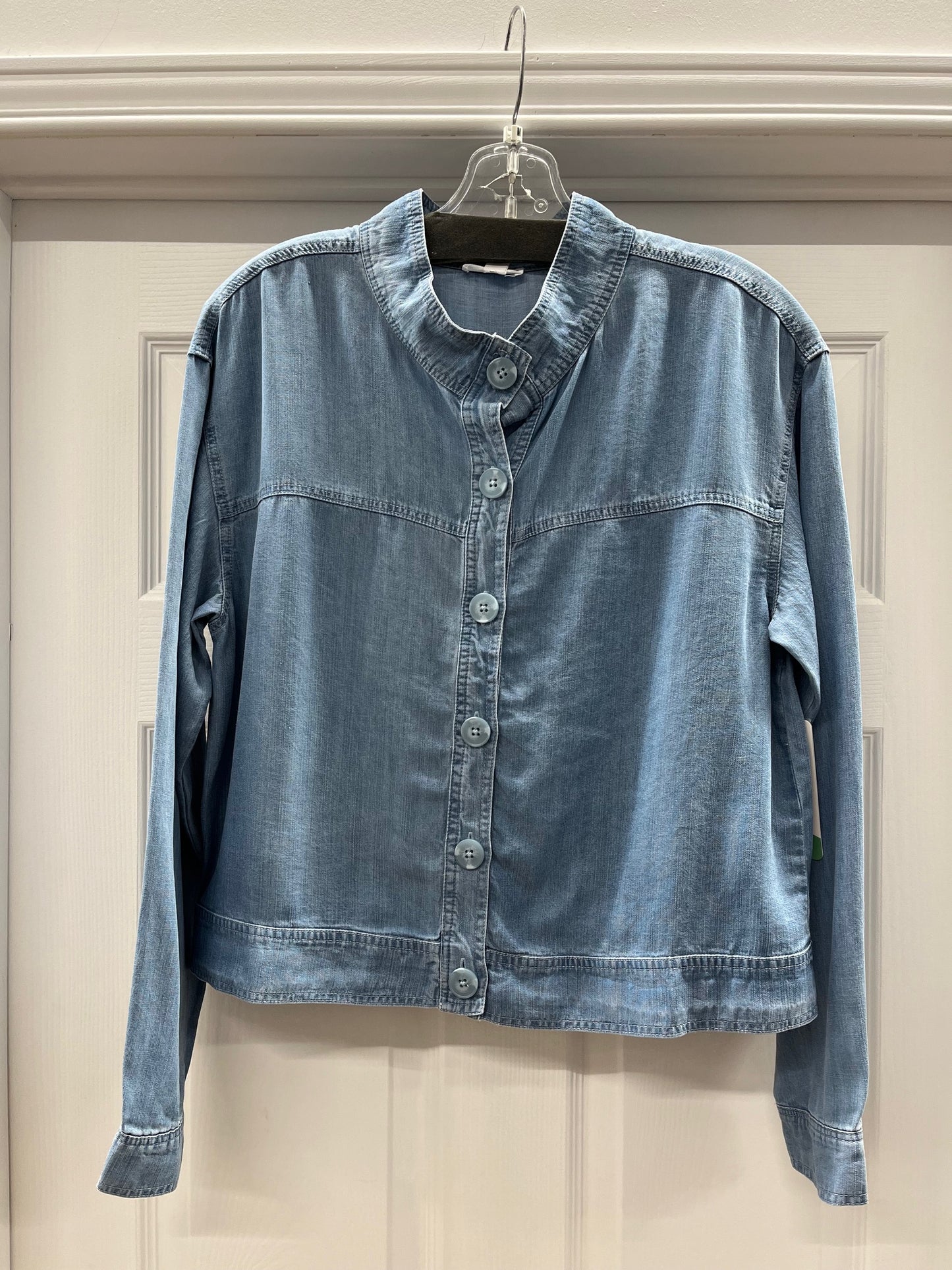 Tribal Button Down Jacket Scuba Blue 58550-4954-0364