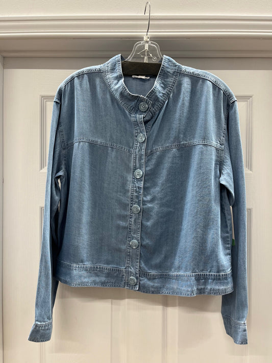Tribal Button Down Jacket Scuba Blue 58550-4954-0364