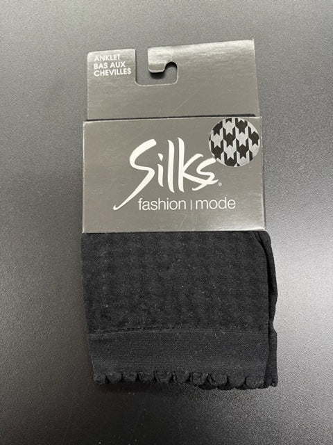 Silks Fashion Mode Anklet Black 19374