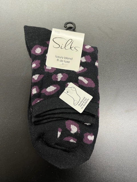 Silks Luxury Blend Crew Socks 89444Y