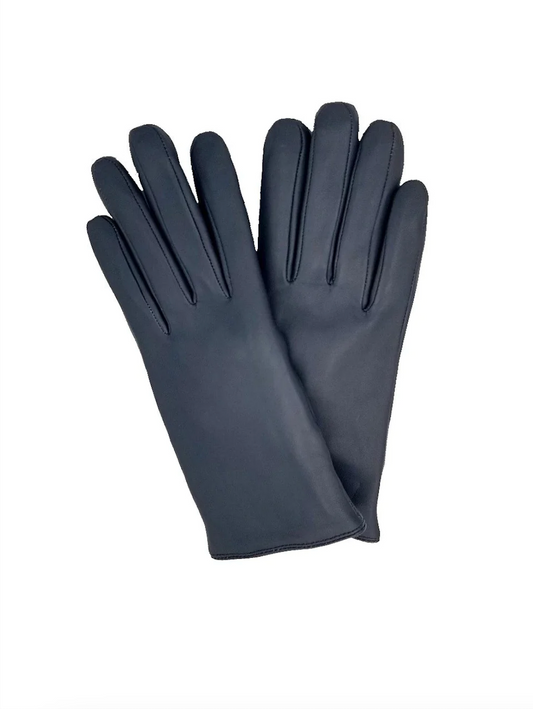 Albee Thinsulate Leather Gloves Navy K103C
