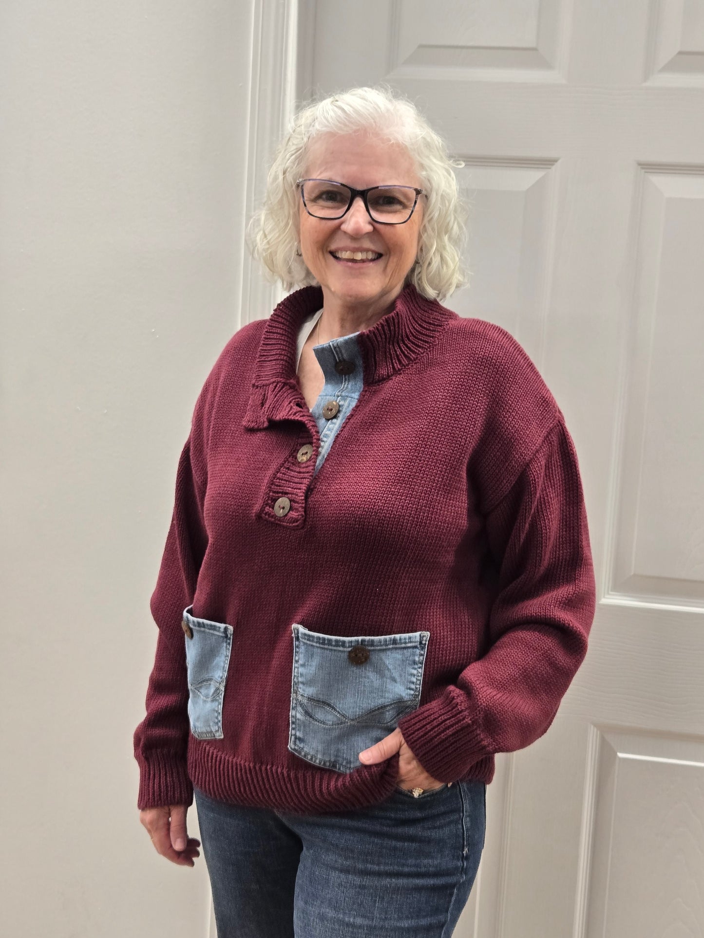 Shannon Passero Maxie Pullover Wine 6012 - S/M