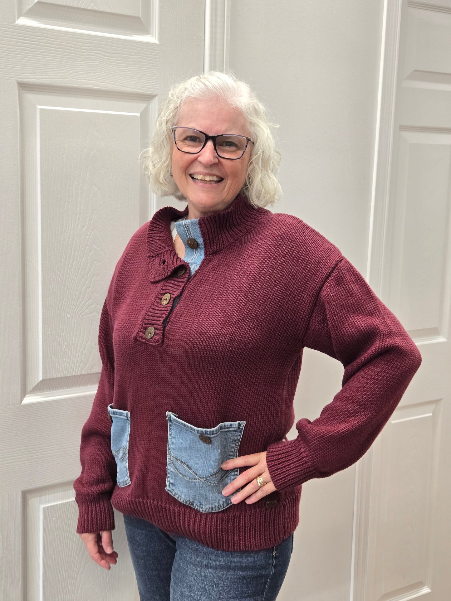 Shannon Passero Maxie Pullover Wine 6012 - M/L