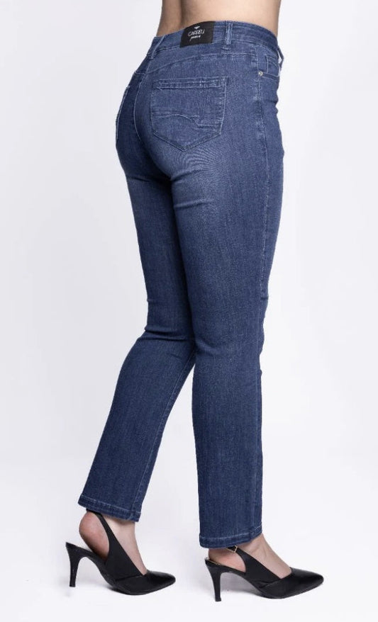 Carreli Premium Straight Leg Jeans Dark Wash PR-140-NSM