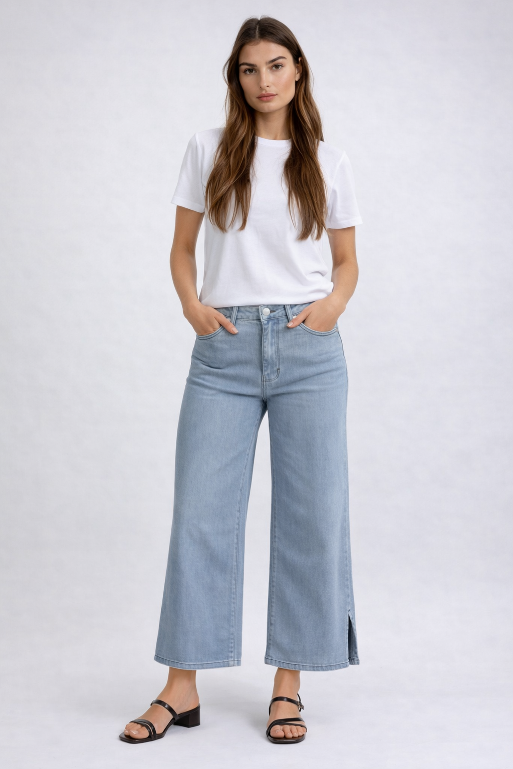 Carreli Premium Gaucho Jeans Bleach Wash PR-23-Bleach