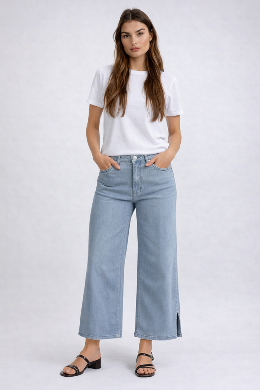 Carreli Premium Gaucho Jeans Bleach Wash PR-23-Bleach