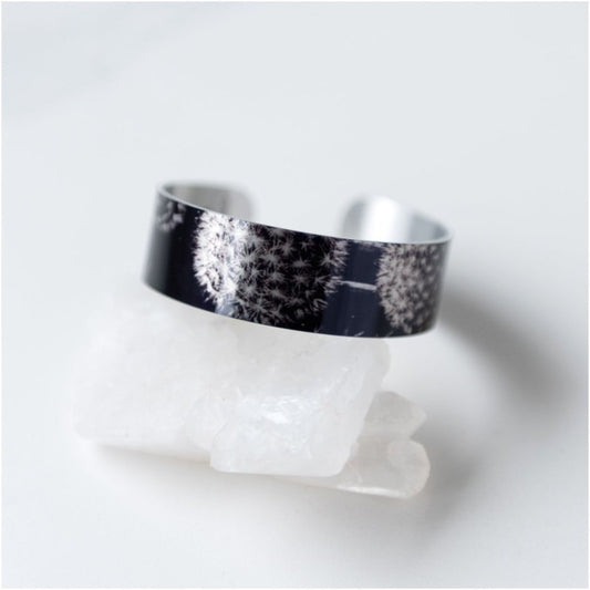 Giftologie Dandelion Wishes Small Cuff "Turn your face to the sun..."