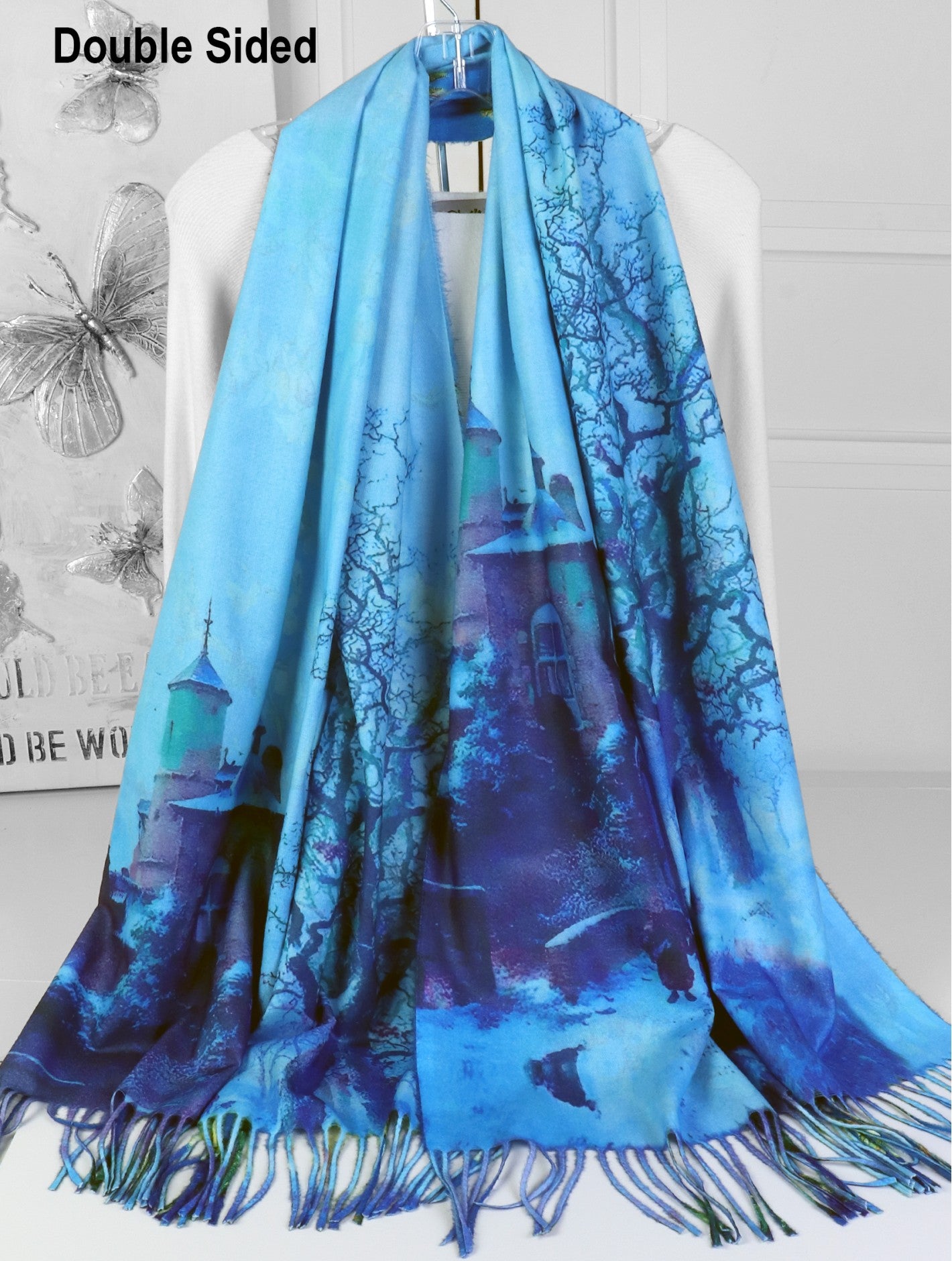 Cherie Bliss Marinus Oil Painting Double Sided Printed Scarf SF202521