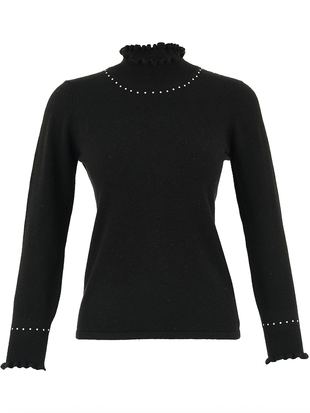 Dolcezza Knit Pullover Black 75309
