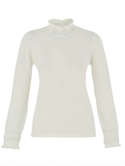 Dolcezza Knit Pullover Off White 75309