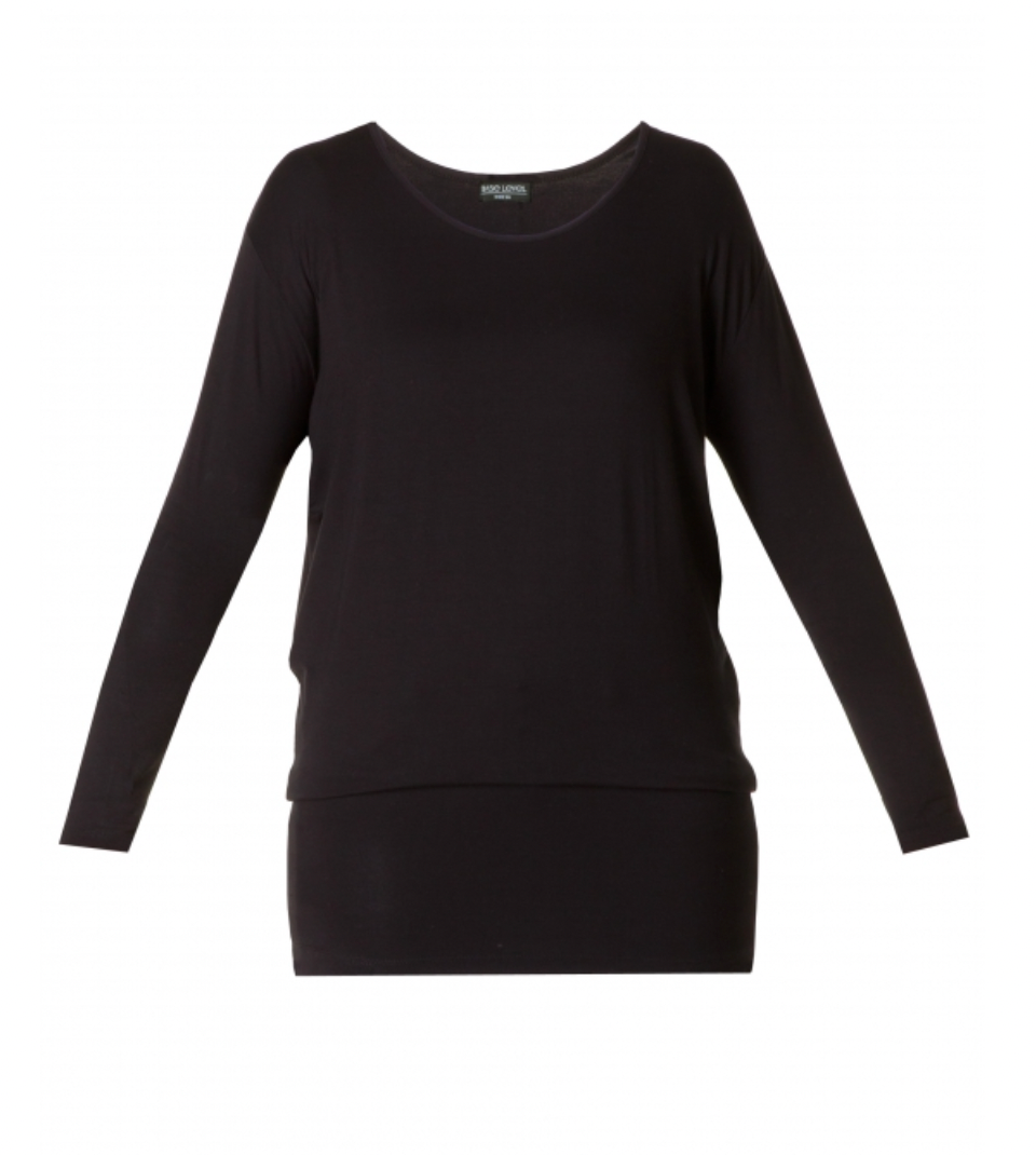 Base Level Yolanda Top/Tunic Black 6000028