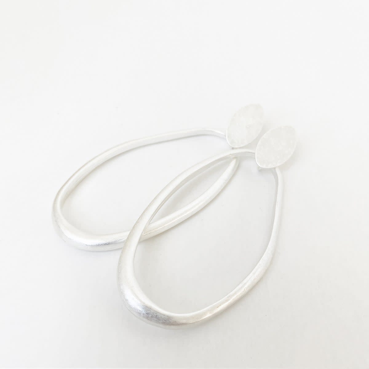 Caracol Silver Hoops 2456
