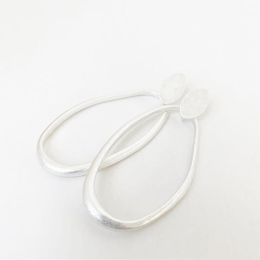 Caracol Silver Hoops 2456