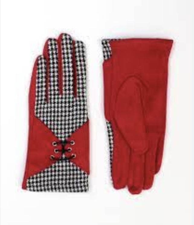 Pia Rossini Amorette Gloves Red AMO01753