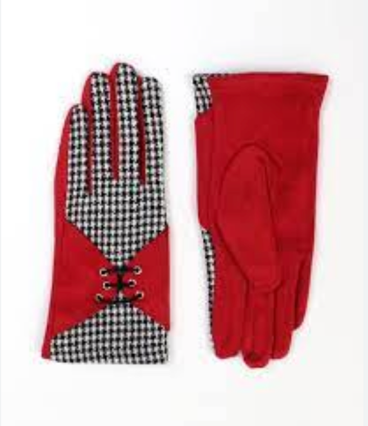 Pia Rossini Amorette Gloves Red AMO01753