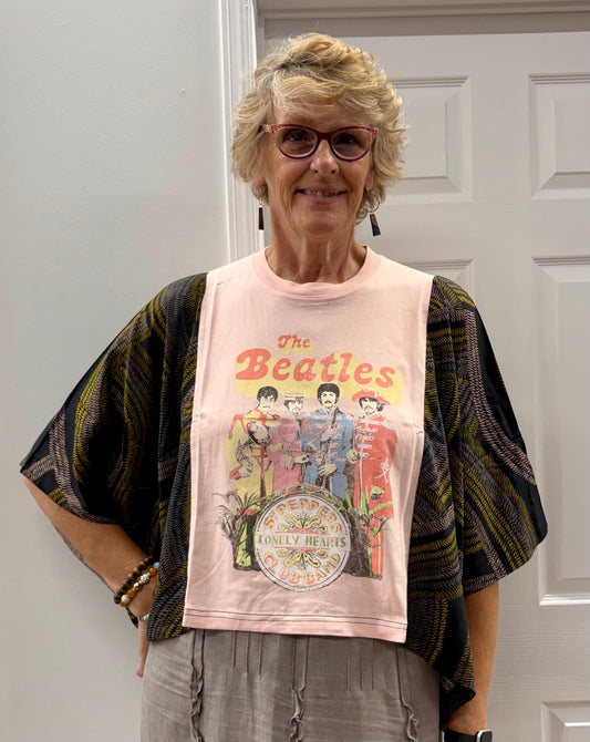 Shannon Passero Banded Pullover 5512 - The Beatles