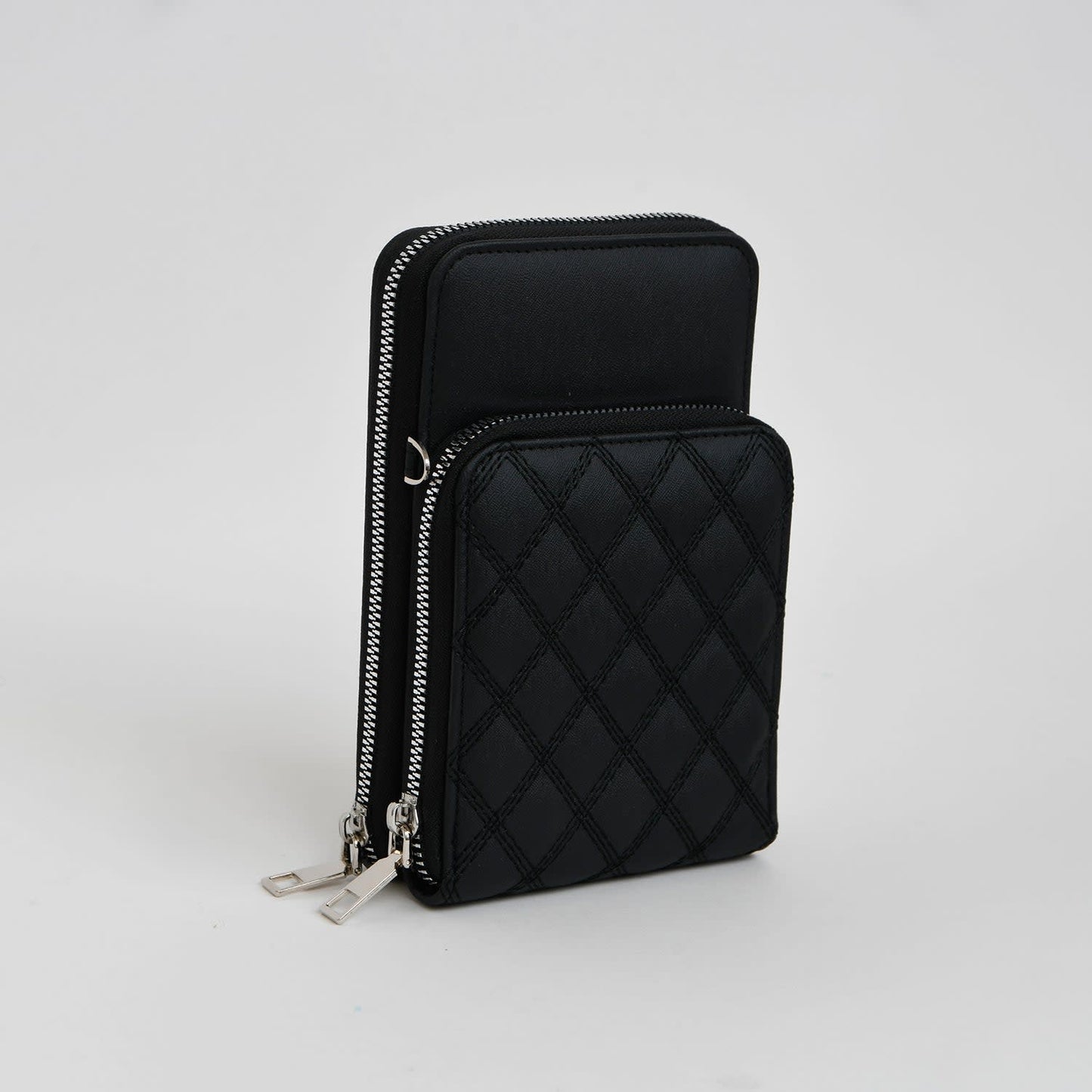 Caracol 2/1 Wallet/Crossbody Bag Black 7084-BLK