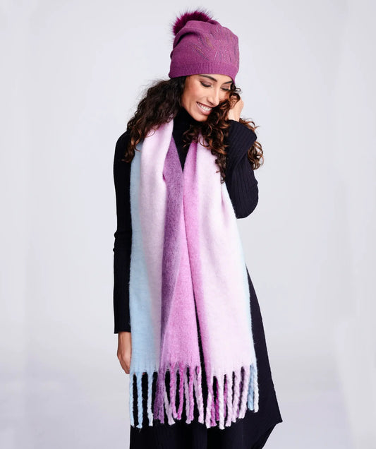 Pia Rossini Isla Scarf Purple ISL001