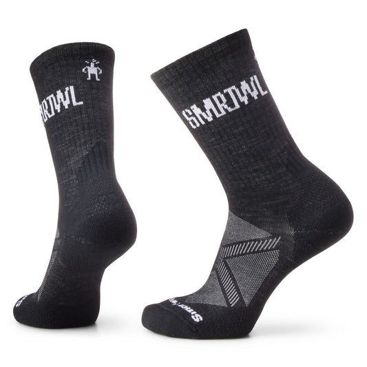 Smartwool Athletic Logo Print Unisex Crew Socks SW0022500011