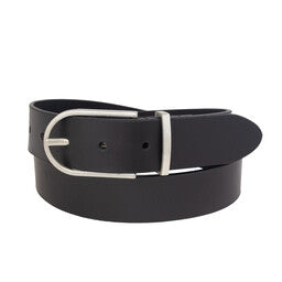 Silver Jeans Co. Leather Belt Black Long Harness 528 blk
