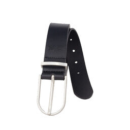 Silver Jeans Co. Leather Belt Black Long Harness 528 blk